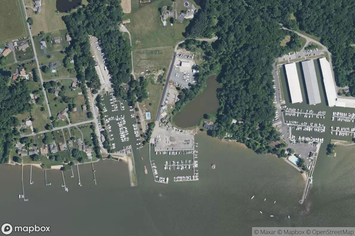 Satellite view of Bohemia Vista Marina