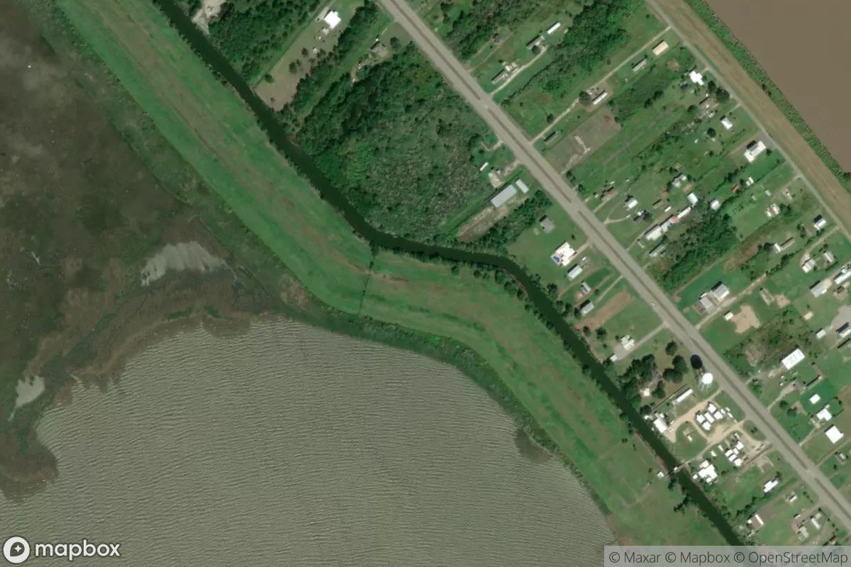 Satellite view of Boothville Anchorages (15.4)