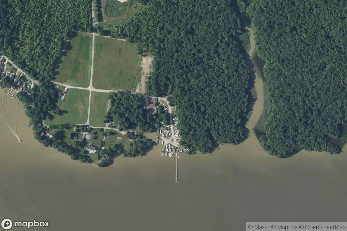Satellite view of Bowerman Marina