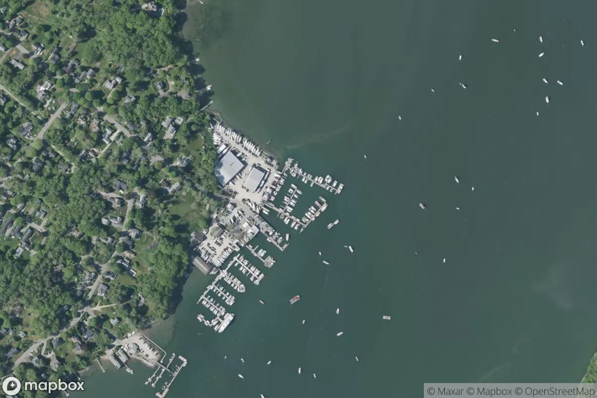 Satellite view of Brewer Marine South Freeport