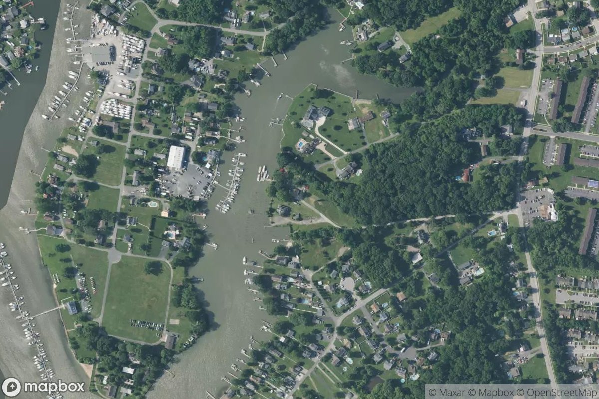 Satellite view of Brigadoon Marine Facility