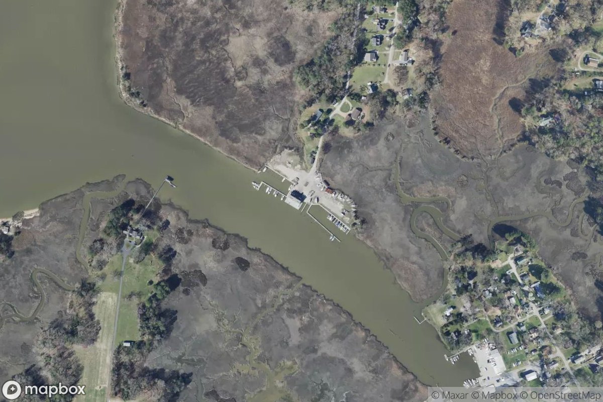 Satellite view of Brown's Marina