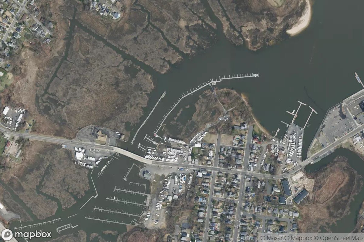 Satellite view of Brown's Point Marina