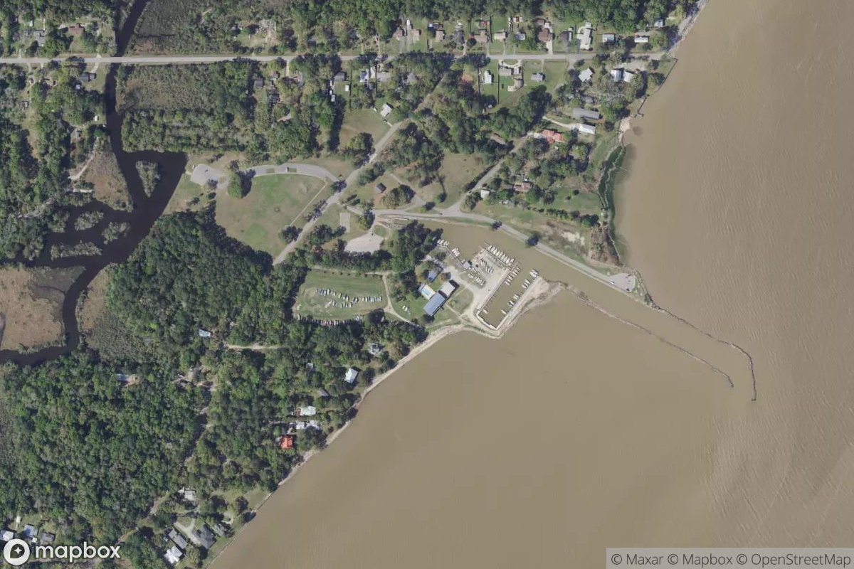 Satellite view of Buccaneer Yacht Club
