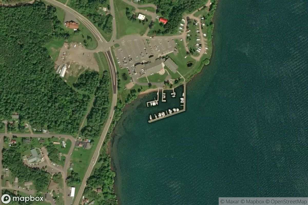 Satellite view of Buffalo Bay Marina