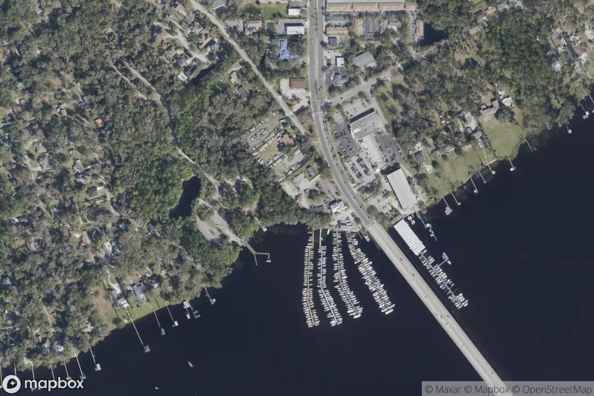 Satellite view of Bull Bay Pier