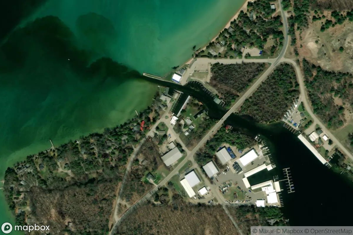 Satellite view of Butch's Tackle and Marine