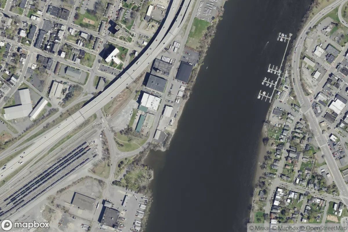 Satellite view of C. Springer Welding & Marina