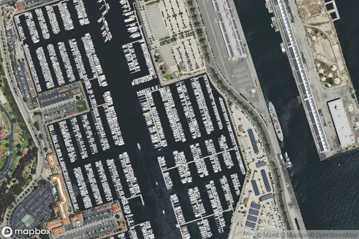 Satellite view of Cabrillo Way Marina