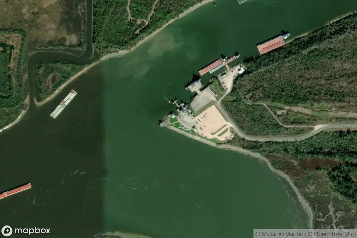 Satellite view of Calcasieu Point Landing