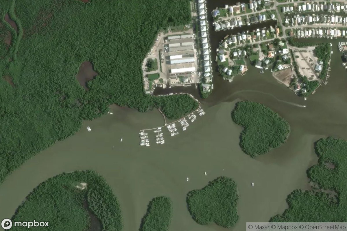 Satellite view of Calusa Island Marina & Yacht Club