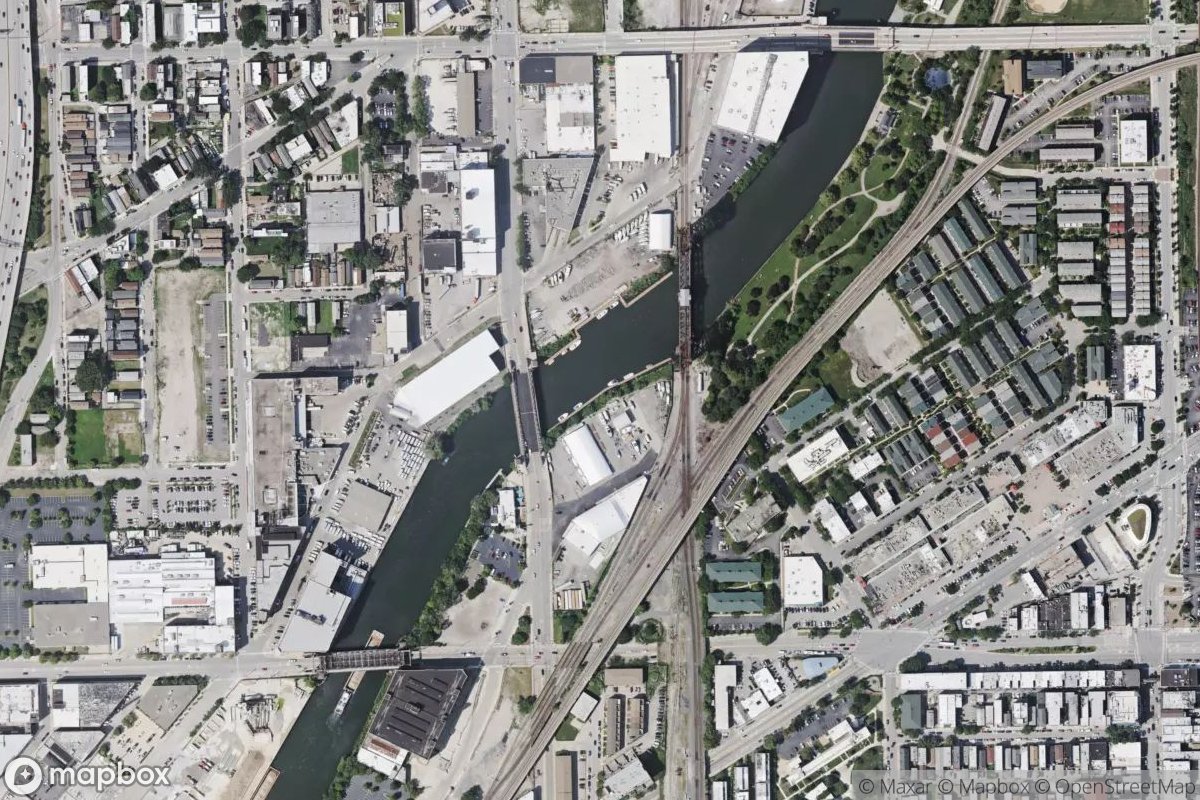 Satellite view of Canal Street Marina