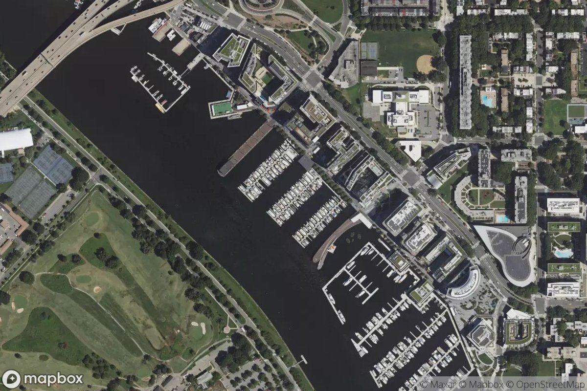 Satellite view of Capitol Yacht Club