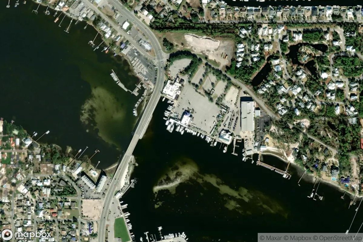 Satellite view of Capt. Anderson's Marina