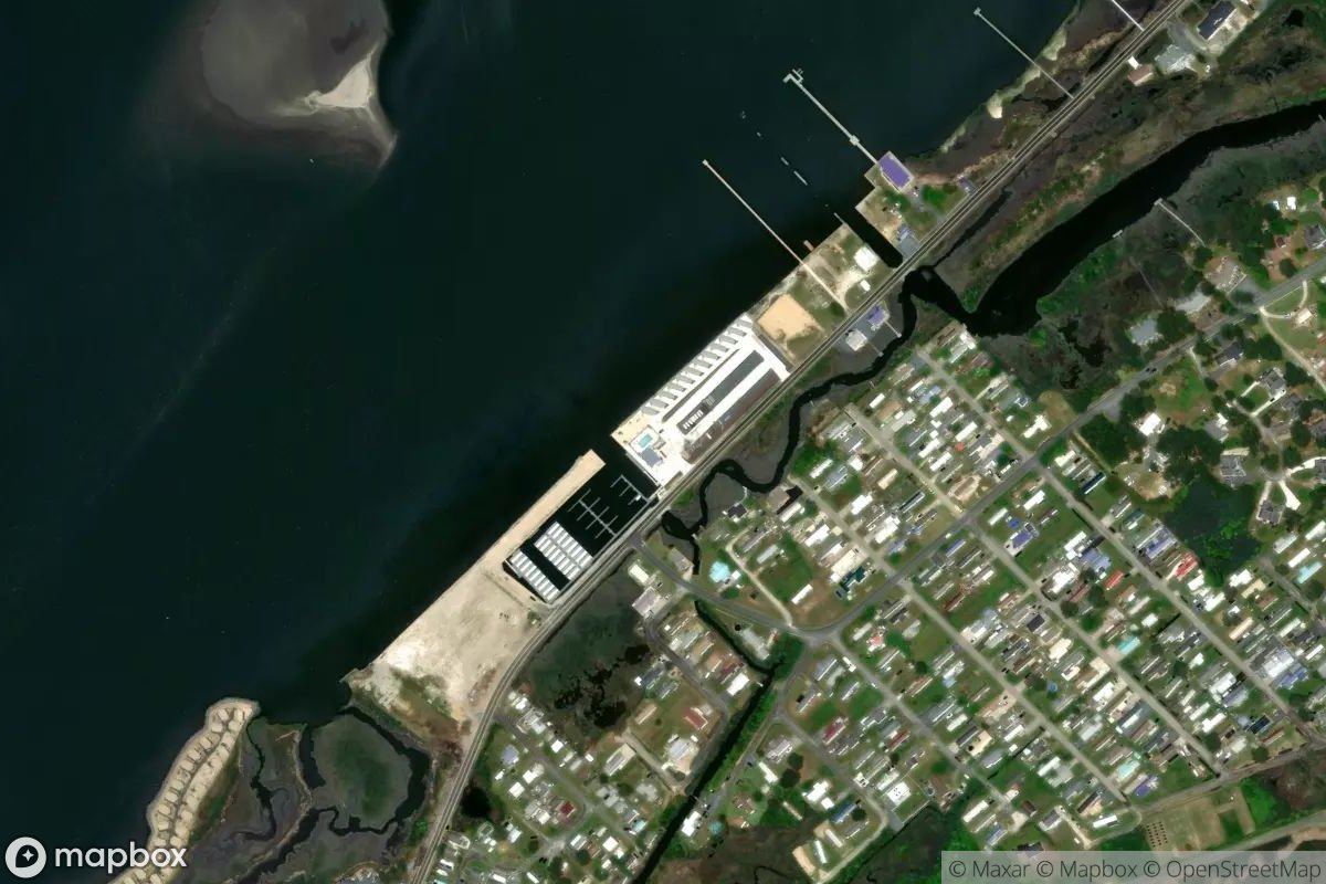Satellite view of Captain Bob's Marina