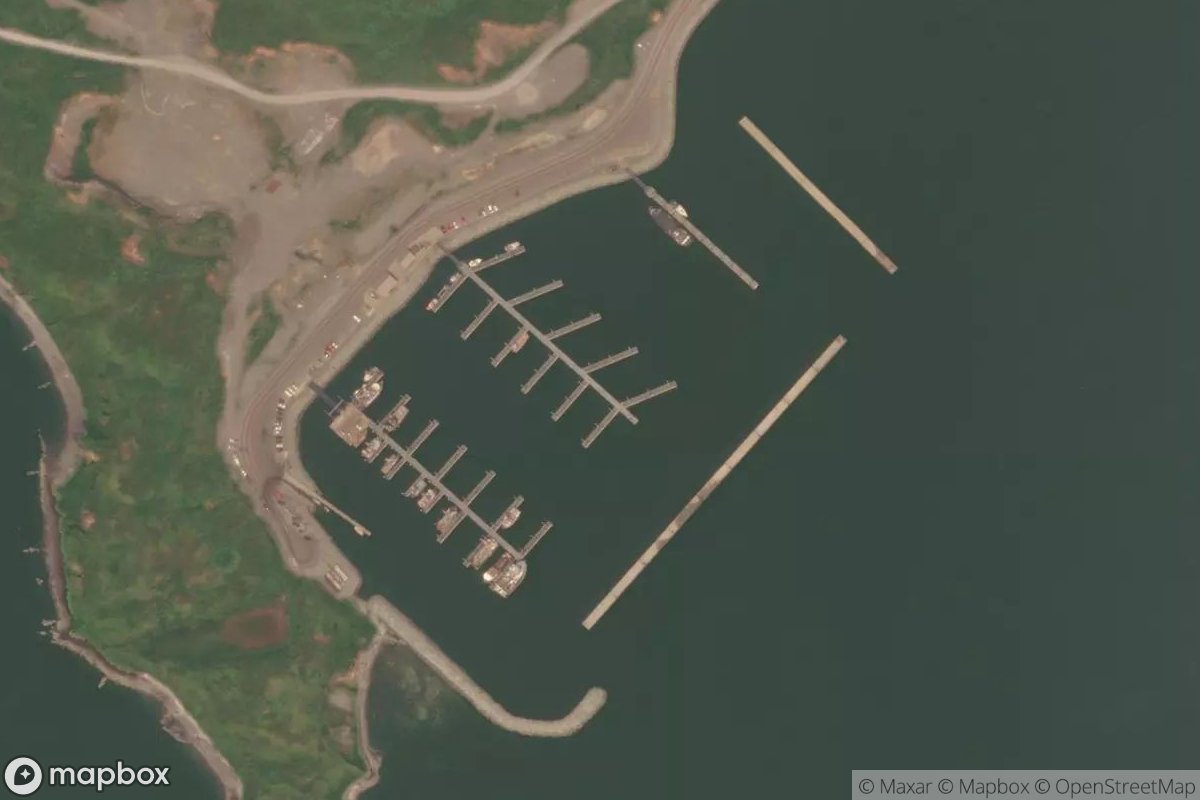Satellite view of Carl E. Moses Boat Harbor (CEM)