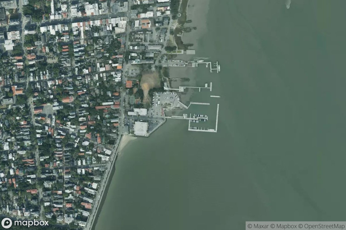 Satellite view of Carolina Yacht Club