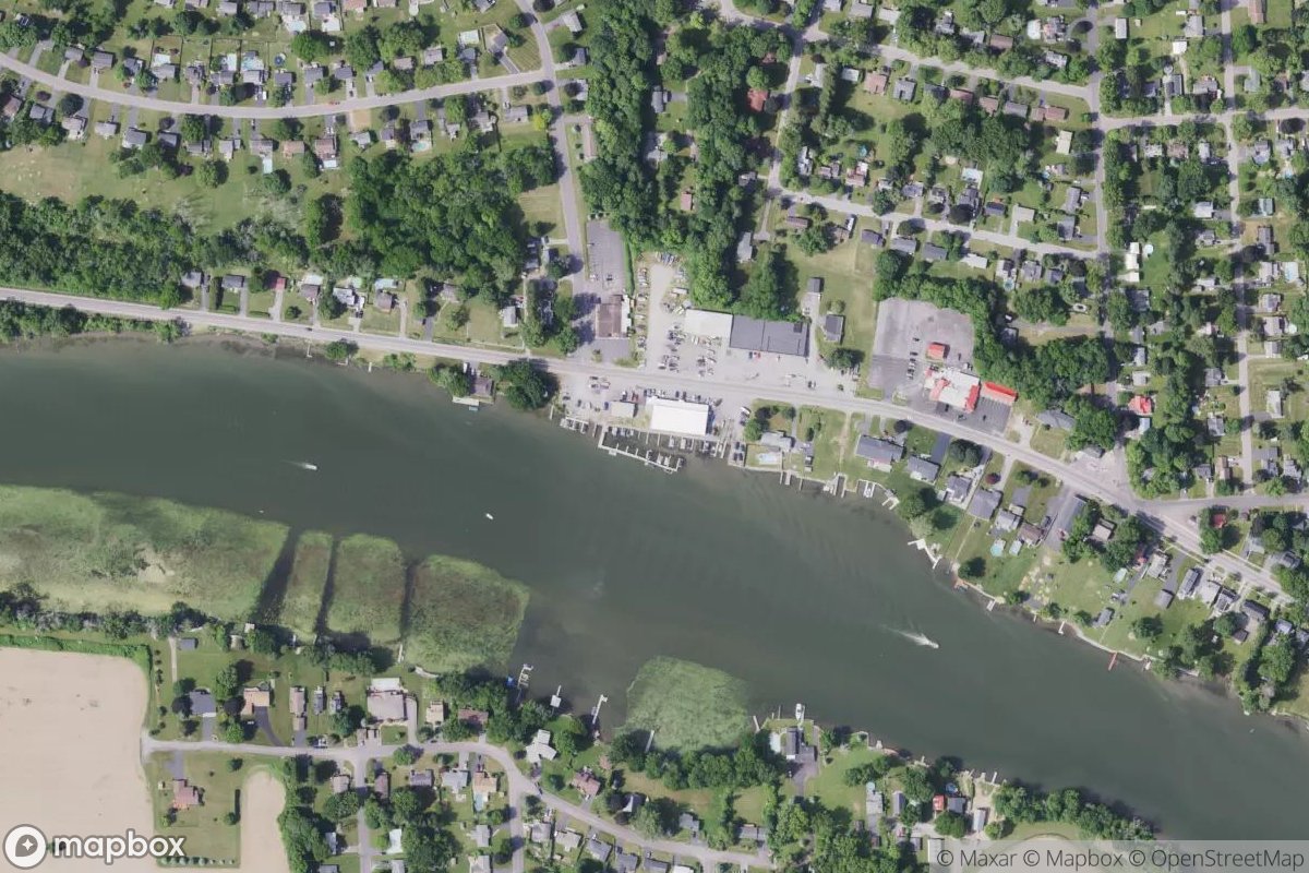 Satellite view of Case Marina