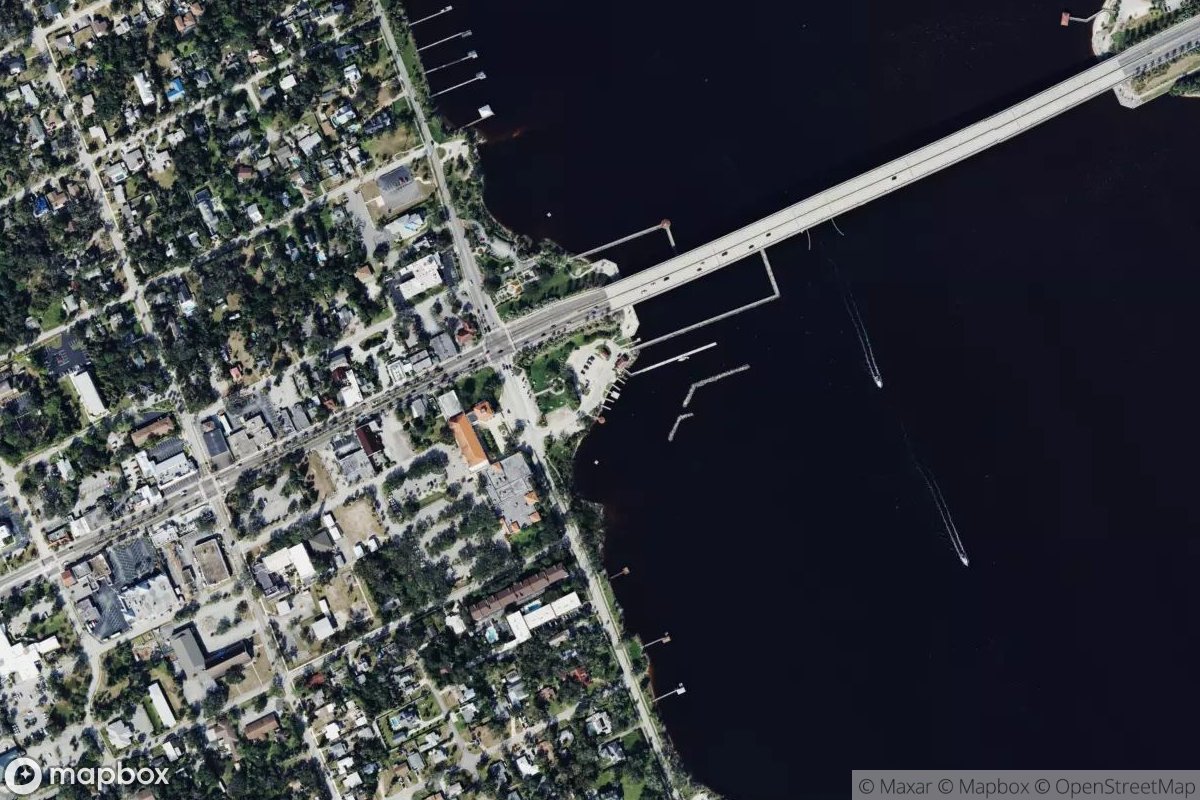 Satellite view of Cassen Park Marina