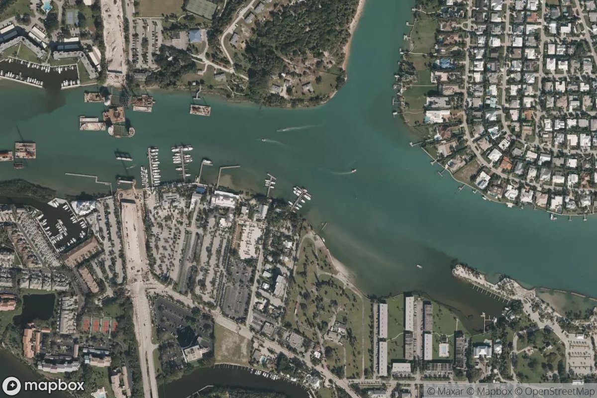 Satellite view of Castaways Marina