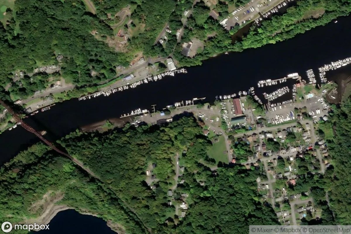 Satellite view of Castaways Marina