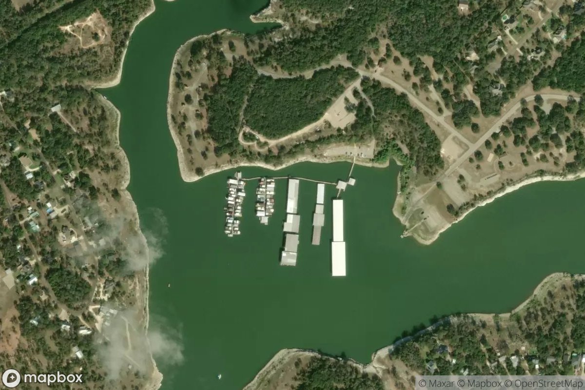 Satellite view of Cedar Ridge Park Marina