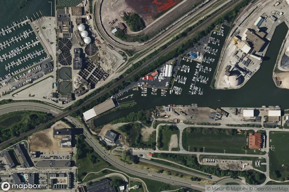 Satellite view of Channel Park Marina