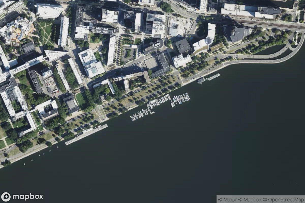 Satellite view of Charles River Yacht Club
