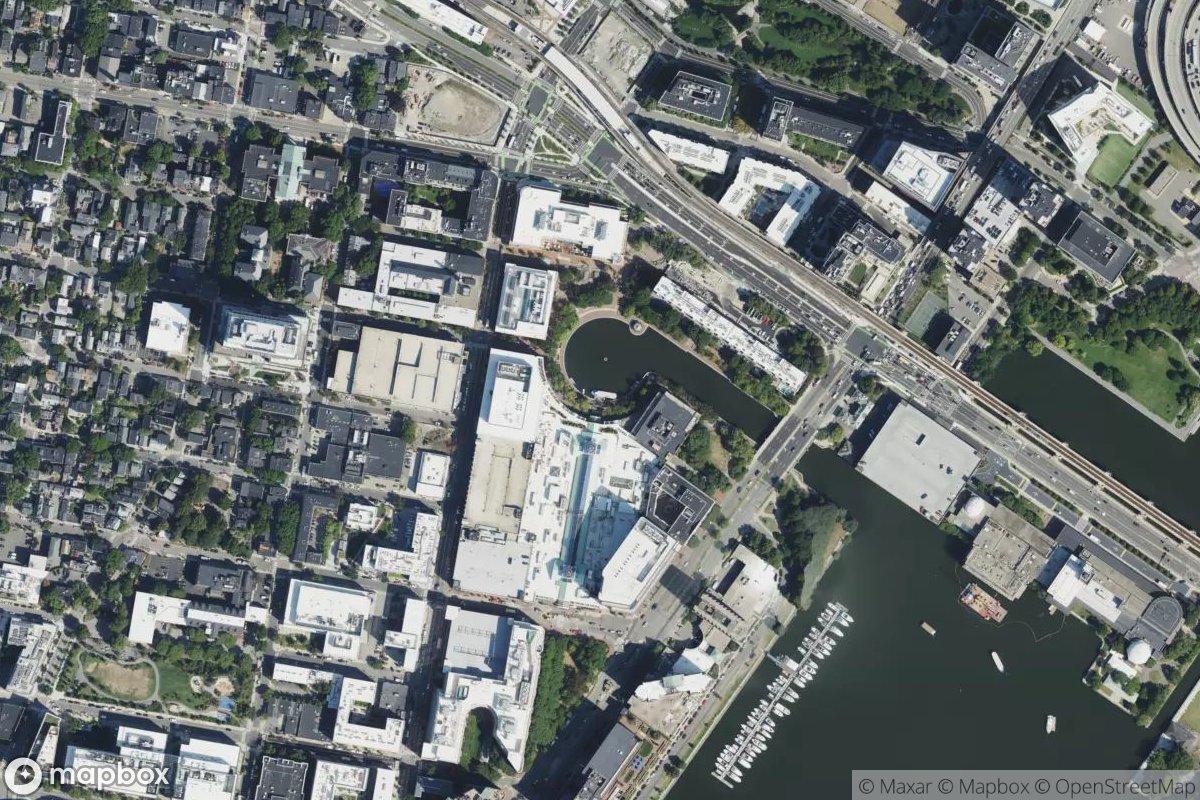 Satellite view of Charles Riverboat Company