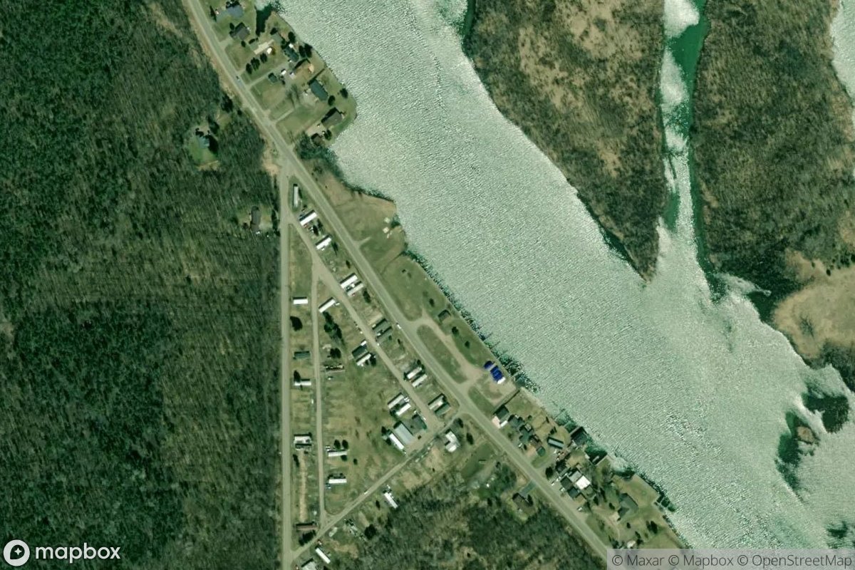 Satellite view of Charles T. Harvey Marina