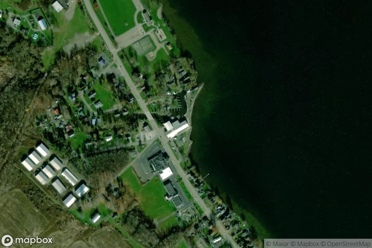 Satellite view of Chautauqua Marina