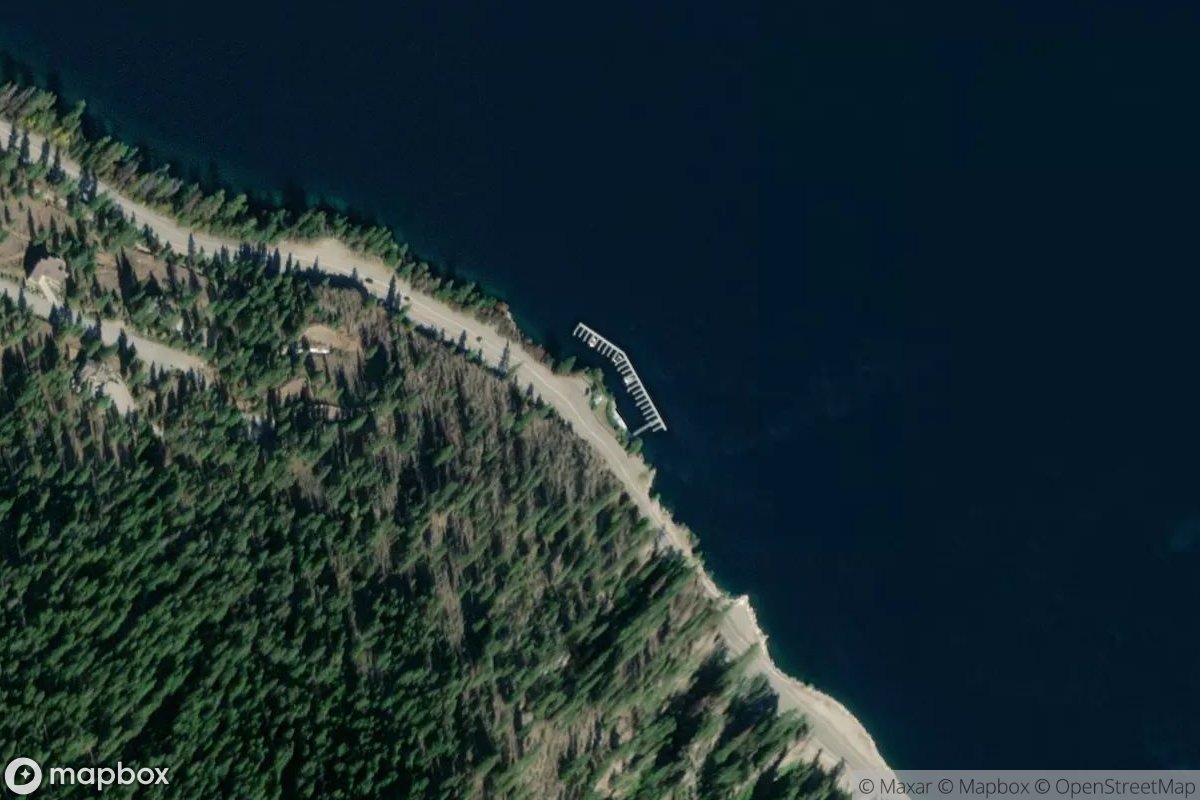 Satellite view of Chelan Ridge Community Association Marina