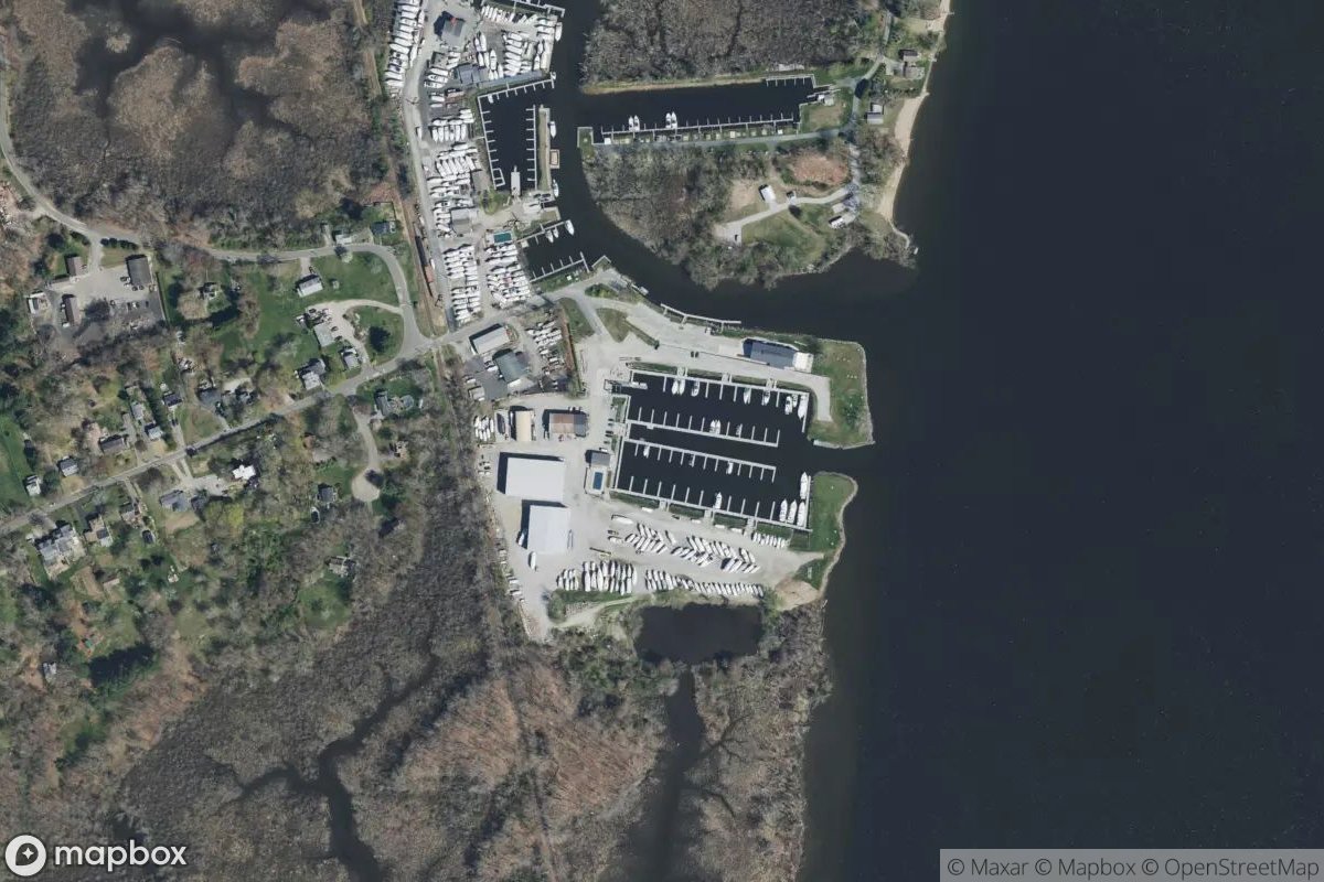 Satellite view of Chester Point Marina