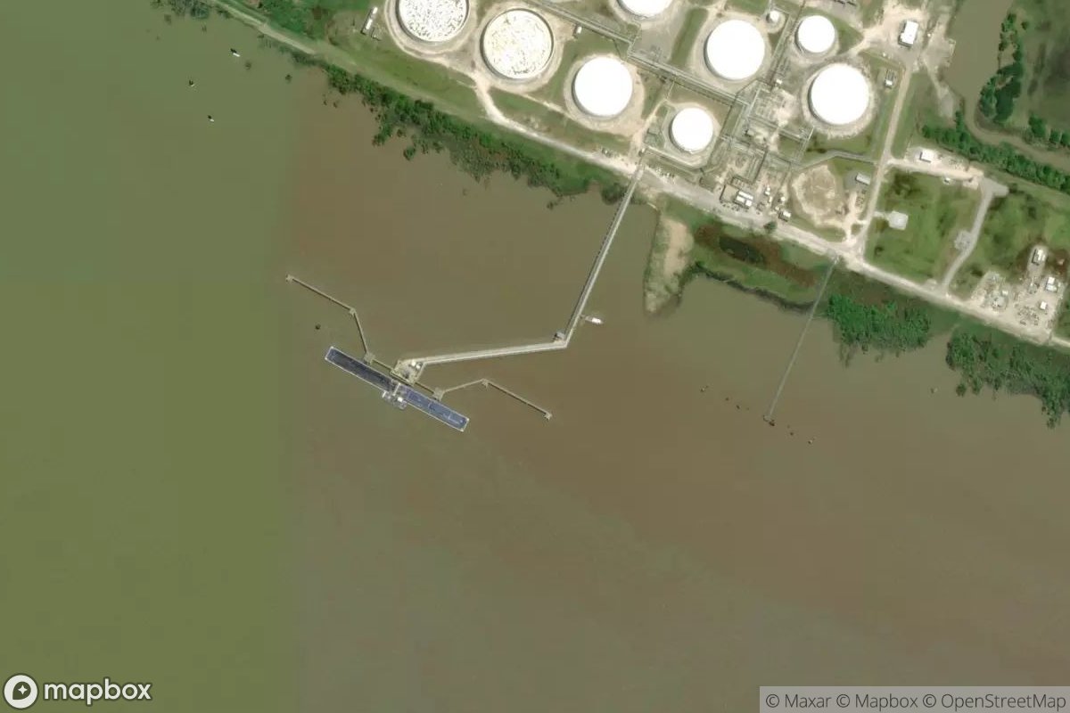 Satellite view of Chevron Empire