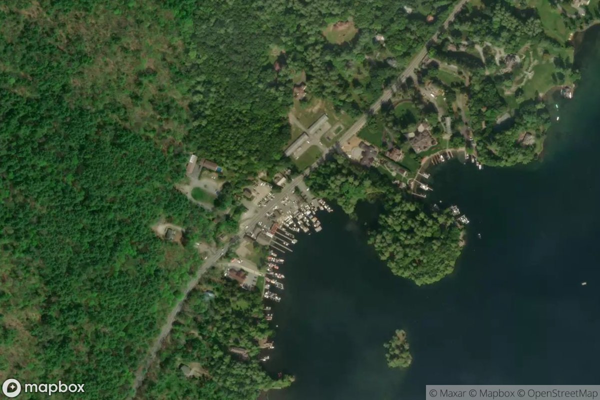 Satellite view of Chic's Marina