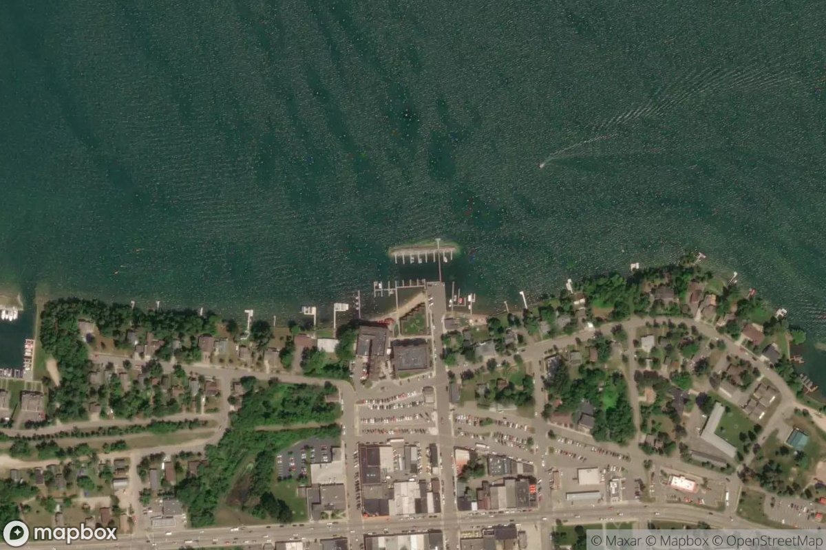 Satellite view of City Docks