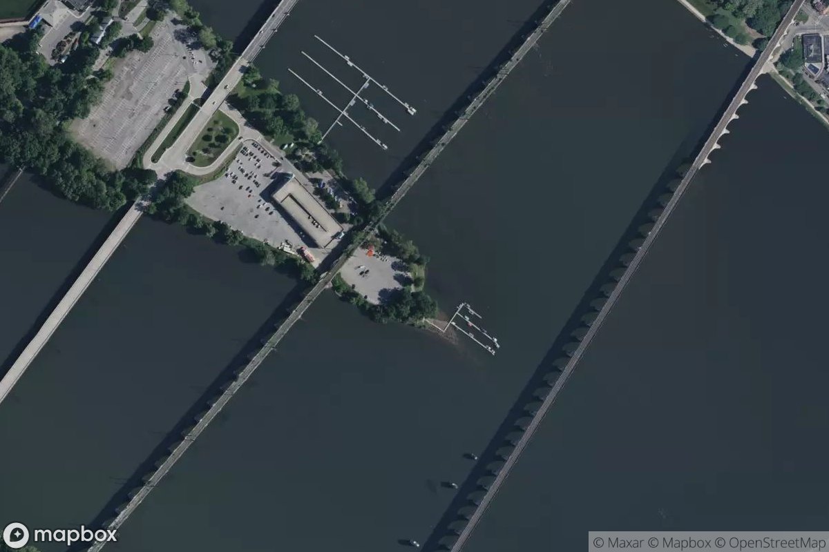 Satellite view of City Island Southern Marina