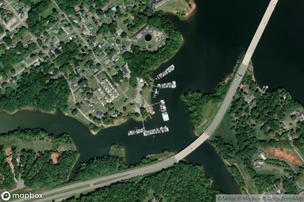 Satellite view of Clarksville Marina