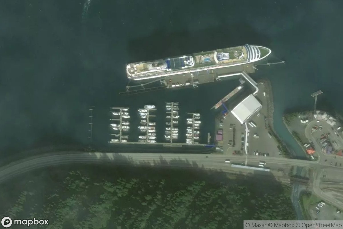 Satellite view of Cliffside Marina