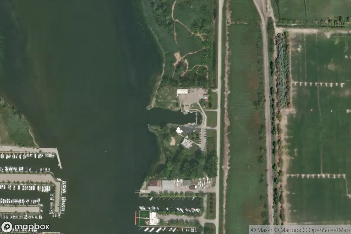 Satellite view of Coast Guard Basin