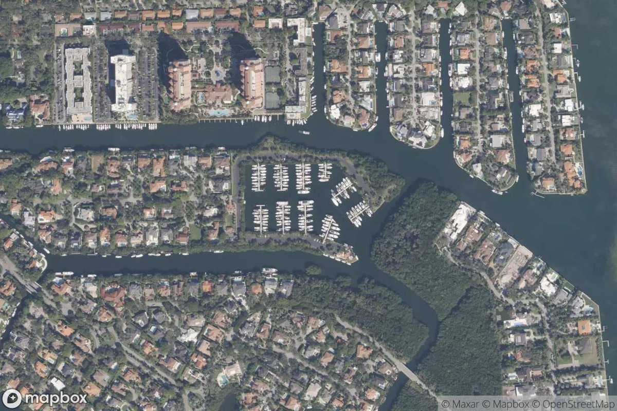 Satellite view of Cocoplum Yacht Club