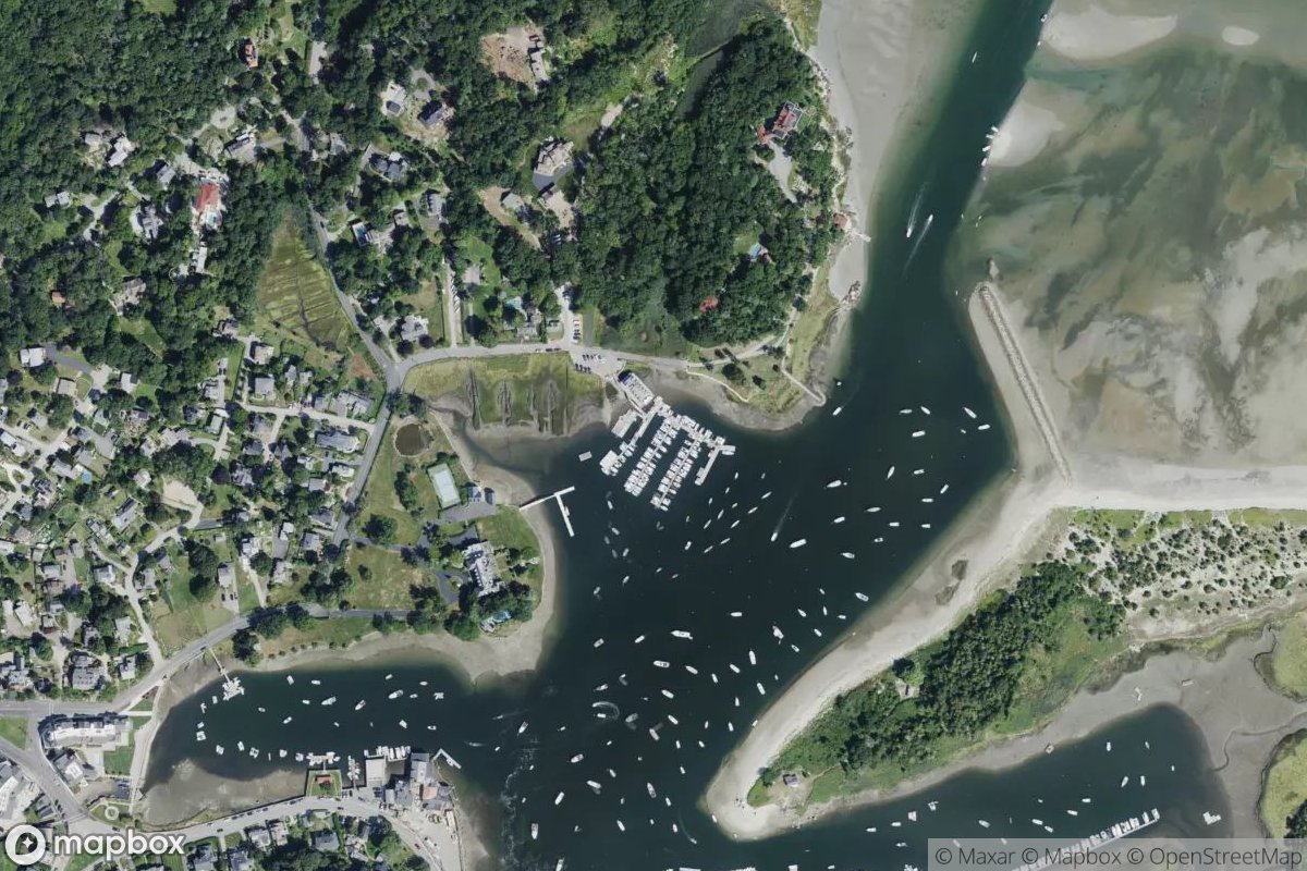Satellite view of Cohasset Yacht Club