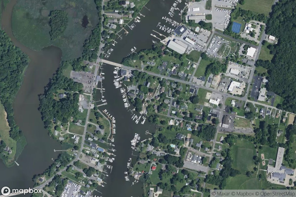 Satellite view of Collins Marine Railway
