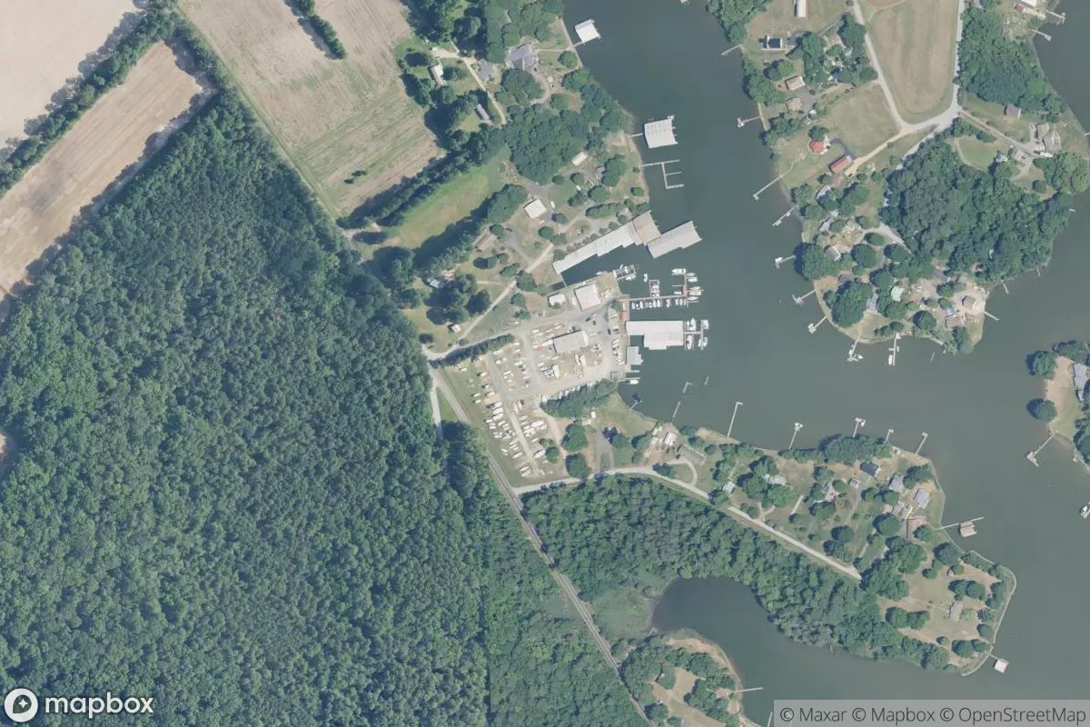 Satellite view of Colton's Point Marina