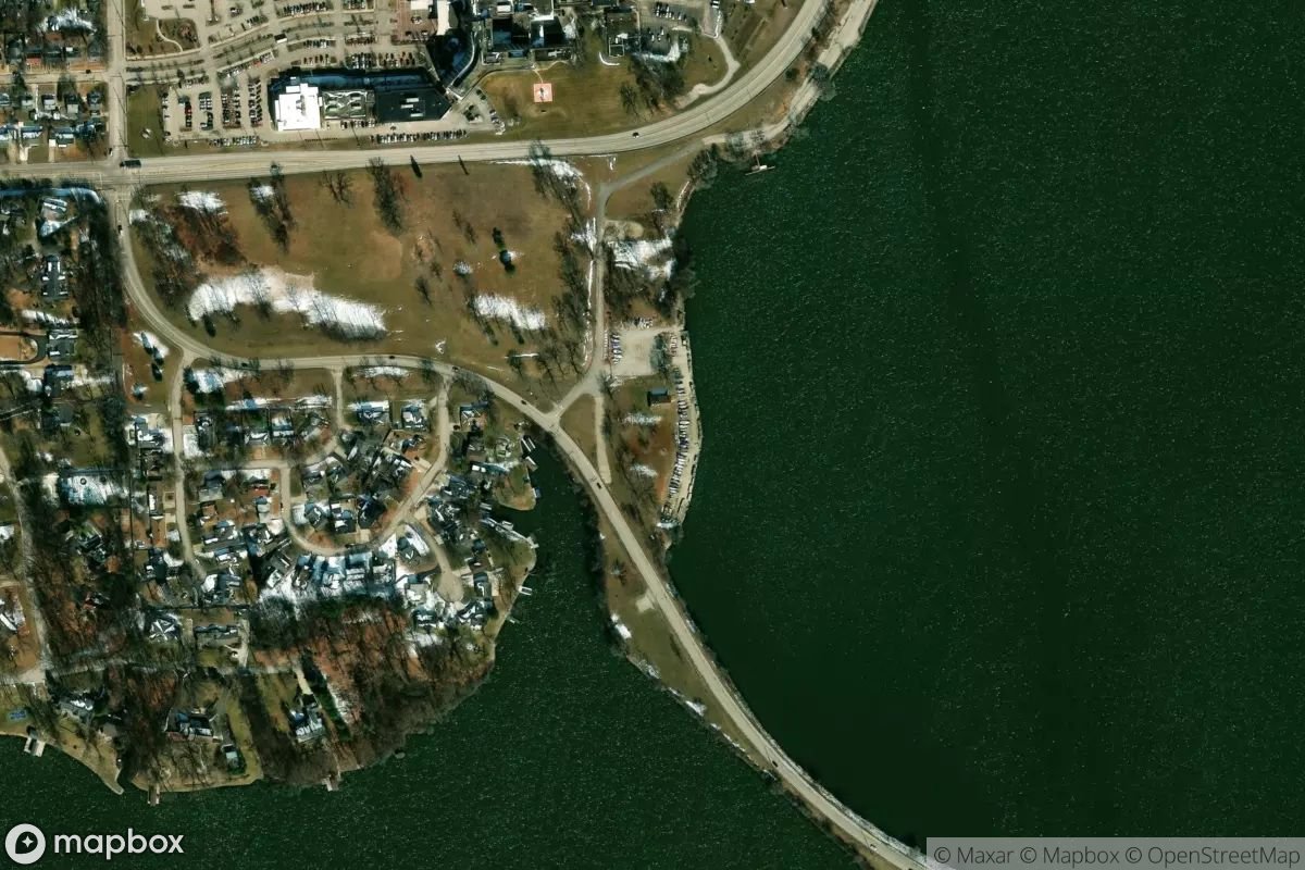 Satellite view of Commodore Decatur Yacht Club