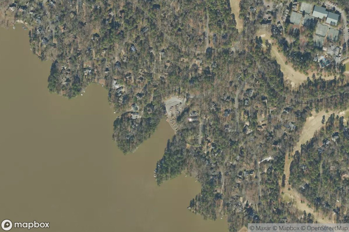Satellite view of Commodore Point Boat Launch