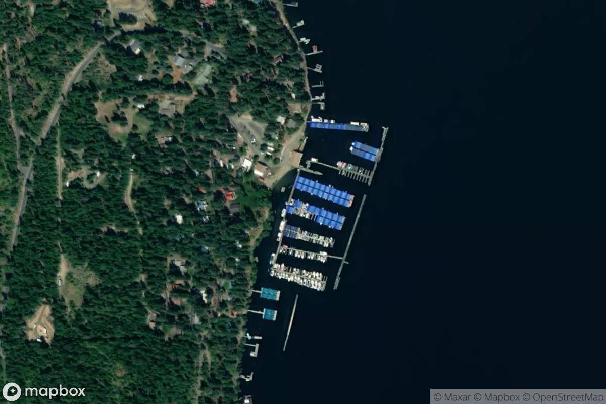 Satellite view of Conkling Marina & Resort