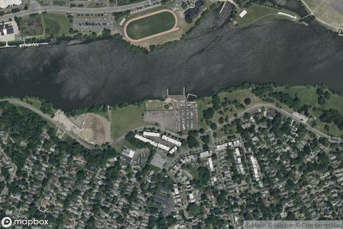 Satellite view of Cooper River Yacht Club