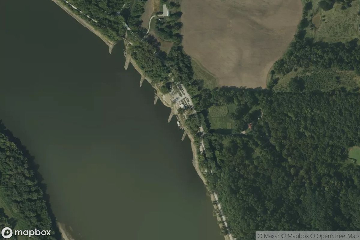Satellite view of Cooper's Landing Marina
