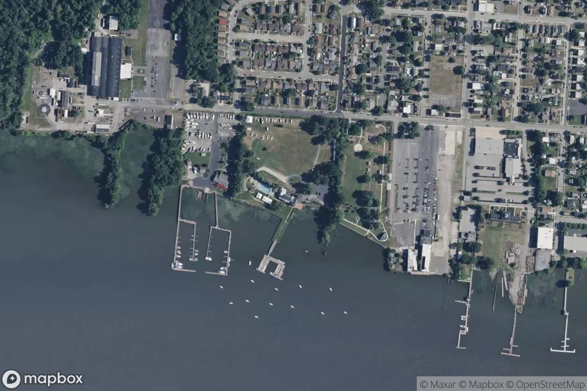 Satellite view of Corinthian Yacht Club